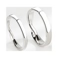 thumbnail image 3 of Juego de anillos con nudo de amor a juego de plata de ley 925 para él y ella, anillo de promesa de boda, anillo ajustable para mujeres, hombres, joyería, regalo de amor para el día de San Valentín, 2 piezas Sailing  Electrónica, 3 of 4