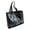 Black, variant on Women's Tote Bag Stylish Waterproof Shoulder Bags Casual Work Large Capacity Handbag(Black)