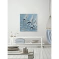 thumbnail image 4 of Rushing Boats Painting Print on Wrapped Canvas, 4 of 6