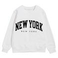 thumbnail image 4 of BAODANN Girl's Graphic Prints Sweatshirt Crewneck Long Sleeve Cute Drop Shoulder Pullover Tops Sweaters for Toddlers All That Sweatshirt Boys Hoodie Size Kids Zipper Hoodies Tween Girl Sweater, 4 of 4