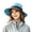 Sky Blue, variant on Women's Waterproof Bucket Hat with Sun Protection, Adjustable Chin Strap Outdoor Sun Hat for Hiking and Travel