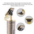 thumbnail image 5 of Professional Gold Hair Clippers with T9 R-Shaped Zero-Distance Obtuse Angle Blade, 0mm Ultra-Short Tooth Pitch, 3.7V 1200mAh Battery Included, USB Rechargeable, 4 Limit Combs (1.5mm-4mm), Titanium &, 5 of 5