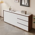 thumbnail image 1 of Kitchen Free Shipping Home Vanity Sideboard French Nordic Shelf Luxury Corner Cabinet Shelves Modern Cajonera Bedroom Furniture My Lux Decor Round, 1 of 14