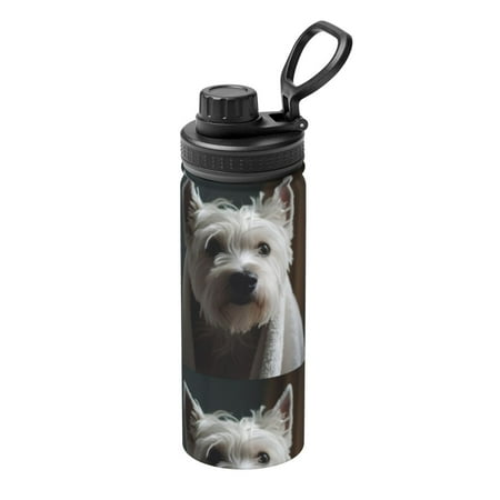 

Ocsxa Dog Wrapped in Towel 1 Print 18oz Stainless Steel Water Bottle Unisex Water Bottle Insulated Sports Water Cup Flask for Cold Water Drinks/Sports/Travel/Car/School