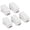 Clear, variant on YAHHU 5Pcs Terminal Parallel Spliter Copper Junction Connector Box for Ceiling Light Wiring ZK-1306 (1.3 inches / 33.02 cm)