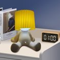 thumbnail image 3 of Sitting Bedside Night Light USB Rechargeable LED Little Shy Man Creative Lamp, 3 of 6