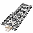 thumbnail image 2 of Gray Boho Runner Rug 2x6 FT,Non Slip Hallway Rugs,Southwestern Ethnic Aztec Retro Geometric Washable Soft Floor Carpet Throw Runner Carpet Long Rugs for Entryway Kitchen Bedside Sliding Door, 2 of 8