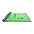 thumbnail image 2 of Ahgly Company Indoor Square Persian Emerald Green Traditional Area Rugs, 4' Square, 2 of 4