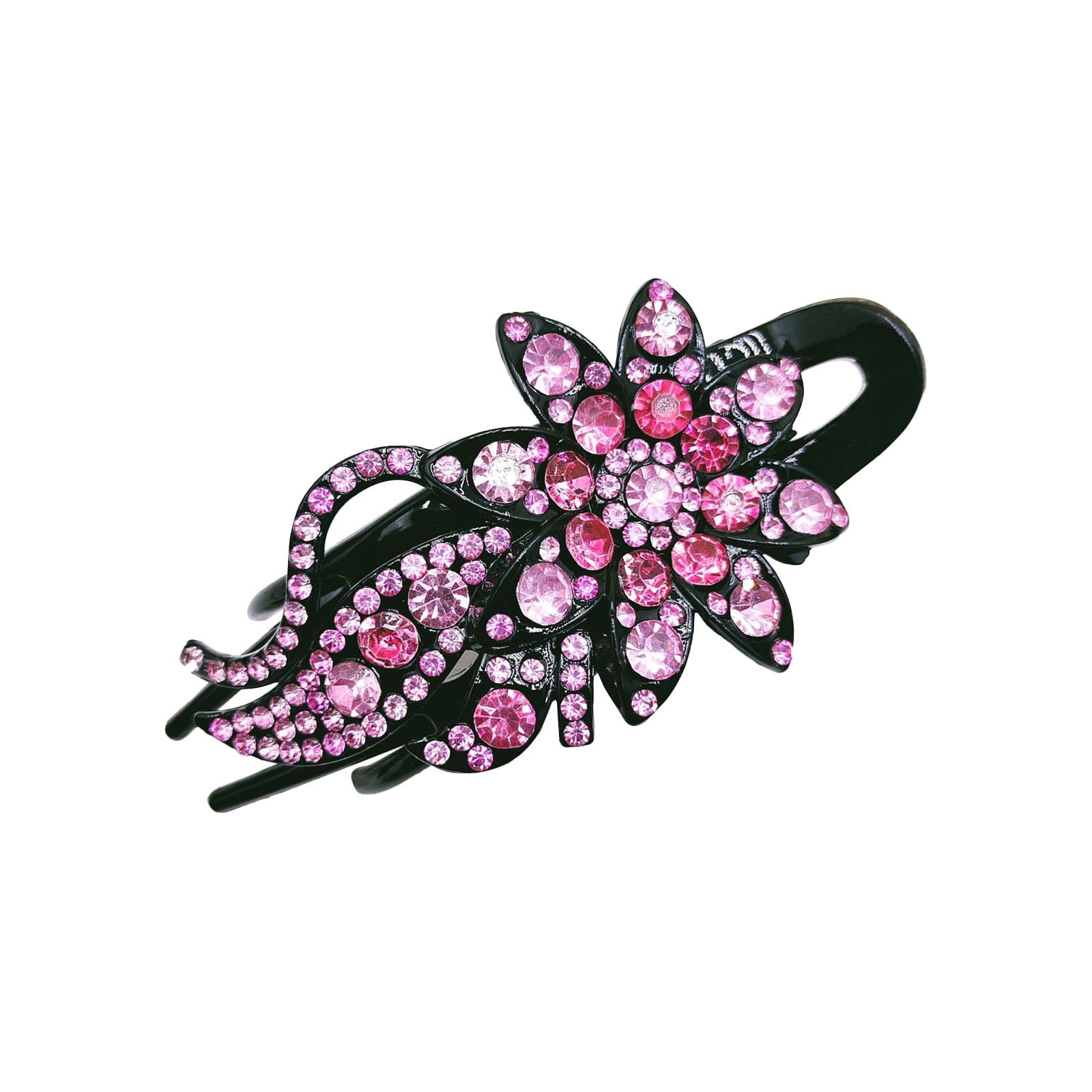 Rhinestone Hair Clip Women's Disc Hairpin Clip Hair Full of Drill Hair