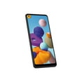 thumbnail image 3 of Samsung Galaxy A21 - Smartphone - 4G LTE - 32 GB - microSD slot - 6.5" - 1600 x 720 pixels - PLS TFT - RAM 3 GB (13 MP front camera) - 4x rear cameras - Android - Sprint - black, 3 of 8