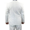 thumbnail image 4 of Comfortable 2pc Men's 2-Button Linen and Cotton Blend Suit, 4 of 8