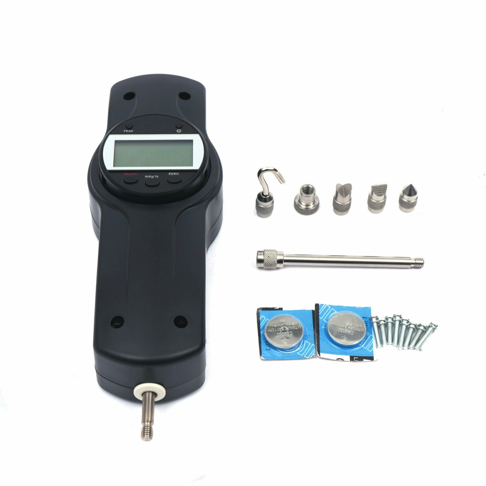 Dynamomètre Numérique 500N – Test Poussée/traction, 4 Unités (N, Kg, Lb, Oz), écran Rétroéclairé - 2