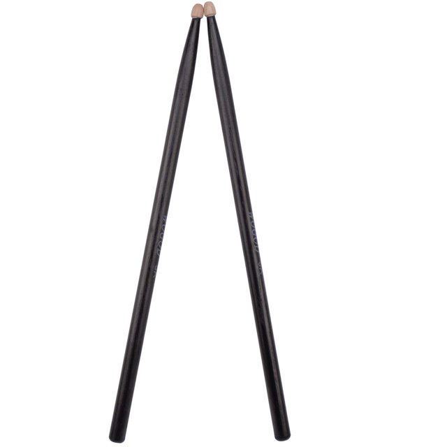 Baquetas 5A Baquetas Clásicas Con Punta De Madera Negra (Baquetas Negras)