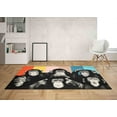 thumbnail image 3 of Trendy Rug, Animal Rug, Monkeys Painting Rugs, Non-Slip Carpet Rugs, Abstract Monkey Wise Monkeys Rugs, Bridesmaid Gift Rugs, Boy Room Decor, 3.3'x9.2' - 100x280 cm, 3 of 8
