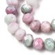 thumbnail image 3 of Faceted Electroplated Glass Beads Strands AB Color Plated Abacus Medium Aquamarine 6x5mm Hole: 1.2mm about 88~89pcs/strand, 3 of 3