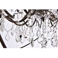 thumbnail image 4 of Elegant Lighting Geneva 44" 18 Light Royal Crystal Pendant Lamp, 4 of 9