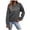 Grey, variant on Womens Graphic Sweatshirt Crewneck Smile Heart Graphic Long Sleeve Cottagecore Casual Pullover Tops Fall Winter Clothes Navy 2XL