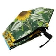 thumbnail image 6 of Sunflowers and Sky Compact Sun Umbrella Windproof Travel Umbrellas for Rain Strong Portable UV Protection, 6 of 8