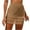 Khaki, variant on Ohufall Mini Skirt Women's Beach Strap Hollow Wrap Hip Beach Skirt Half Length Skirt Summer Skirts