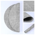 thumbnail image 2 of Unique Bargains Kitchen Placemats Washable Table Mat Wipeable Placemats Gray 13x13in, 2 of 7
