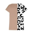 thumbnail image 6 of 2026 ! JINMGG 2026 Womens Tops under $5 Tops for Women Casual Spring Summer Fashion Woman Print Round-Neck Short Sleeve T-Shirt Printing Loose Blouse Tops, 6 of 6