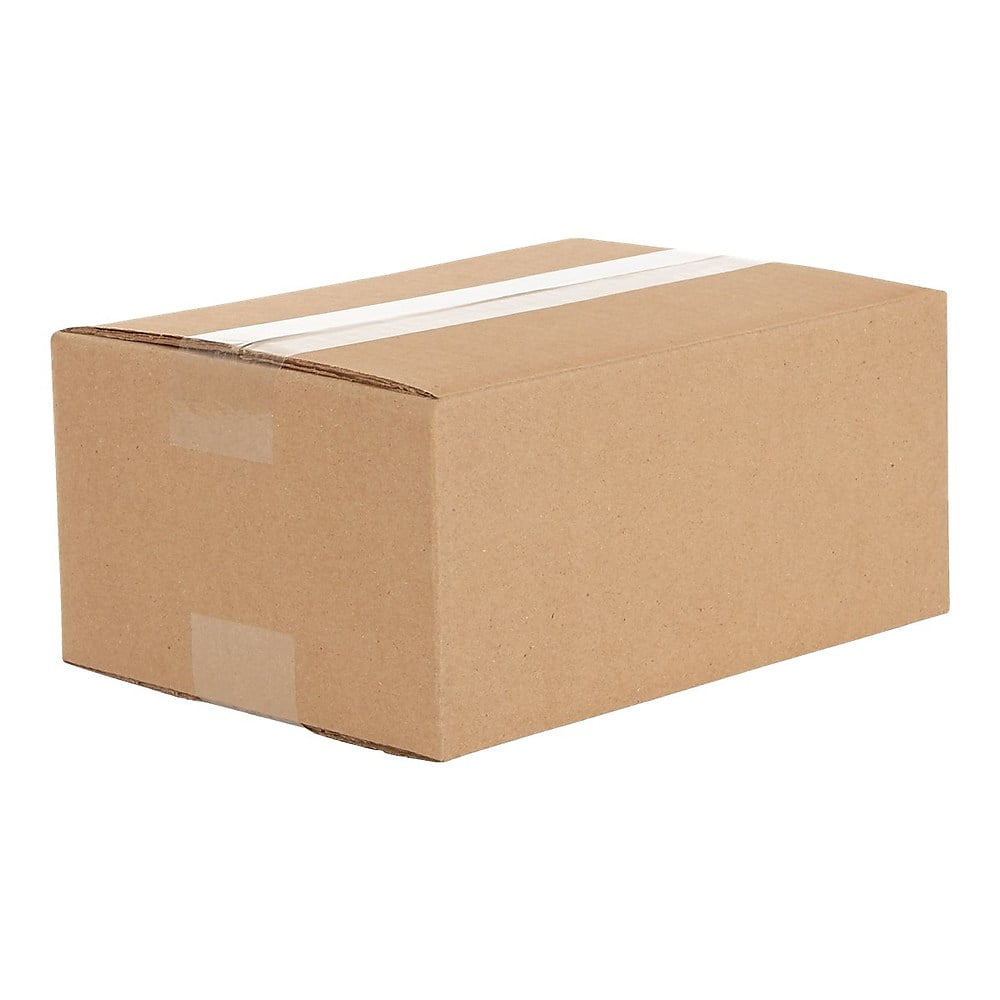 Staples 9.5" x 7" x 4" Shipping Boxes 32 ECT Brown 25/Bundle (60090704