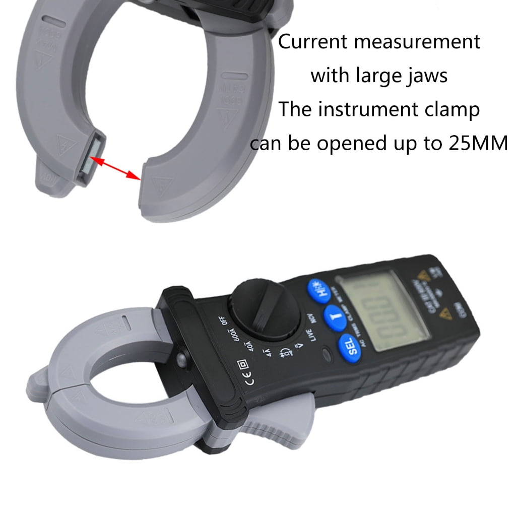 Professional Clamp Meter with Back light Buttons Versatile Clamp Multimeter Voltage Current Resistance Capacitance Meter