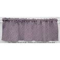 thumbnail image 3 of Crazy for Daisies Curtain Panels by Penny's Needful Things (Set of 2) 36 Inch Long LINED (Lilac), 3 of 4