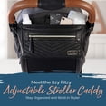 thumbnail image 2 of Organizador Ajustable para Cochecito Caddy Itzy Ritzy Negro y Dorado, 2 of 9