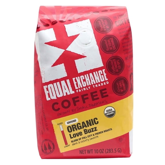 Equal Exchange Organic Love Buzz Ground Coffee 10 oz