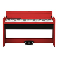 Korg LP-380 88-Keys Limited Edition Grand Digital Piano (Red)