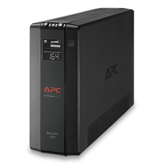 APC UPS, 1500VA Back-UPS Pro Battery Backup & Surge Protector, 900W Backup Battery Power with AVR (BX1500M)