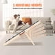 thumbnail image 5 of Rampa para perros VEVOR plegable para cama ajustable de 15 a 56 cm de madera, 5 of 9
