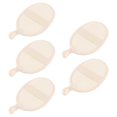 thumbnail image 1 of Body Wash Cloths Towel 5Pcs Loofah Bath Towels Home Use Beige Deep Cleaning, 1 of 5