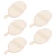 thumbnail image 1 of Body Wash Cloths Towel 5Pcs Loofah Bath Towels Home Use Beige Deep Cleaning, 1 of 5