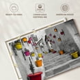 thumbnail image 6 of Elephant Stock Pop Moroccan Staircase Wall Art - Horizontal Canvas Wall Art - Living Room Wall Decor - Places Canvas - Gray And Red Decor - 45" x 30", 6 of 8