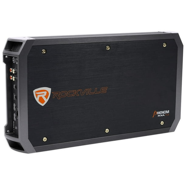 New Rockville RXAT2 2400 Watt Peak/1250w RMS 2 Channel Amplifier Car