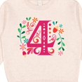 thumbnail image 3 of Inktastic 4th Birthday Party Photo Number 4 Toddler Sweatshirt, 3 of 4