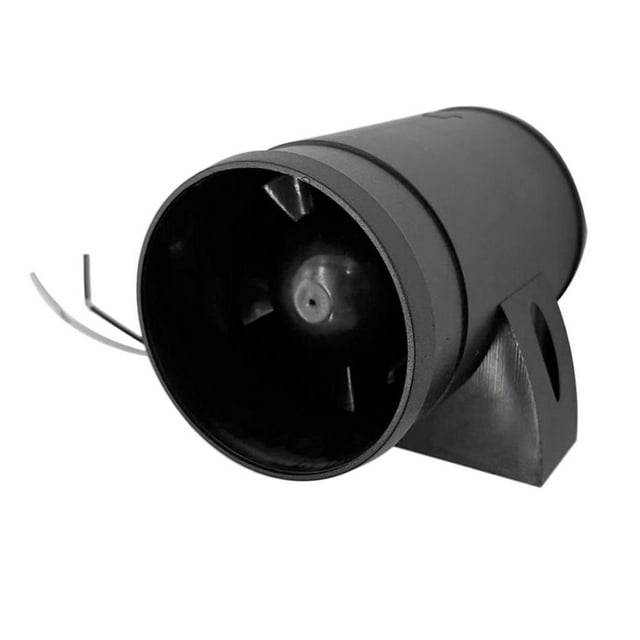 Durable 24A Marine Boat DC 12V Ventilador De Ventilación De Ventilación De Aire - Negro