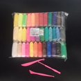 thumbnail image 1 of MYG 12x Colour Air Dry Clay Kit Creative Educational DIY Kids Adults Toy Modelling, 1 of 9