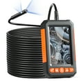 thumbnail image 1 of VEVOR Caméra d'Endoscope avec Lumières, Borescope à Double Objectif, Câble de 49,2 Pi, Écran de 4,3 Po, 1 of 9