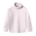 thumbnail image 6 of Ulanda Boys Turtleneck Sweater, Big Boys' Kids Youth Turtle Neck Long Sleeve Pullover Girl Boys Tops (Pink, 7-8 Years), 6 of 7