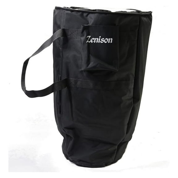 Conga Gig Bag 12 Inch - Padded Drum Bag with Shoulder Strap - Plush Black Interior - Durable Conga Case for Travel & Storage