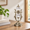 D White Sand-30 Min, variant on 30 Minute B Zisha Vintage Metal Hourglass Timer for Home Office Kitchen Decor