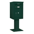 thumbnail image 4 of 4C Pedestal Mailbox - 7 Door High Unit (55-1/8 Inches) - Single Column - Stand-Alone Parcel Locker - 1 PL5 - Sandstone, 4 of 6