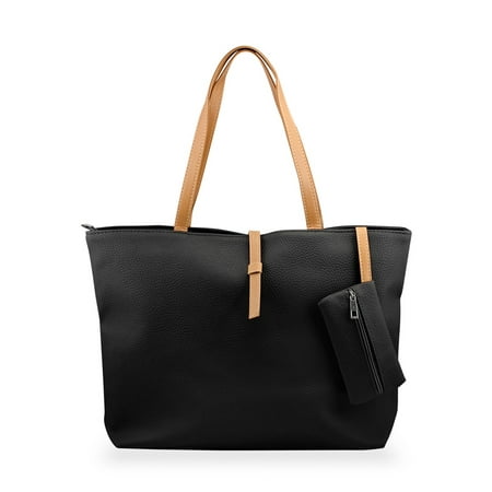 Fashion Lady Ladies Women PU Leather Messenger Hobo Shoulder Handbag Shoulder Bag Tote Purse