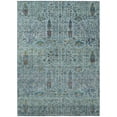 thumbnail image 2 of Addison Rugs Chantille Indoor/Outdoor Transitional Americana Teal Machine Washable Rectangle Rug, 3' x 5', 2 of 8