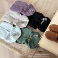 thumbnail image 3 of Lulu Scuba Sweater Slim Fit Yoga Hooded Jacket Plus Velvet Slim Zipper Cardigan, 3 of 5