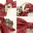thumbnail image 5 of Yonrjhukm Bow Curtain Tiebacks Clip, Elegant Curtain Holdbacks for Home Decor, Living Room Decoration, No Drill Installation, Unique Aesthetic Touch for Curtains, 5 of 6