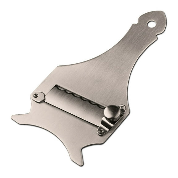 Yucurem 430 Stainless Steel Butter Cutter Adjustable Cheese Peeler Kitchen Gadgets Kitchen Supplies (A)